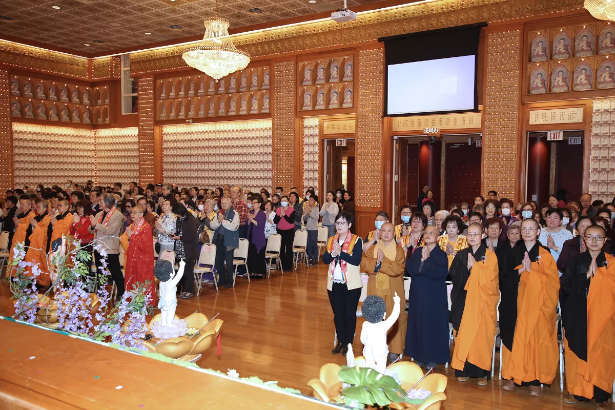 Thousands Gather to Honor Buddha's Birthday at Fo Guang Shan Temple of Toronto